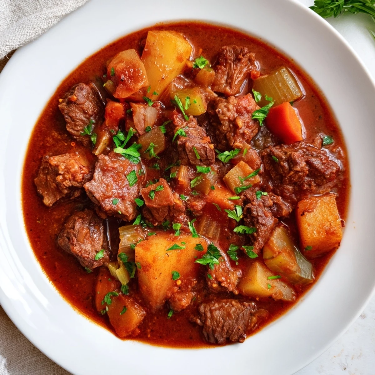 Smoked Paprika Garlic Beef