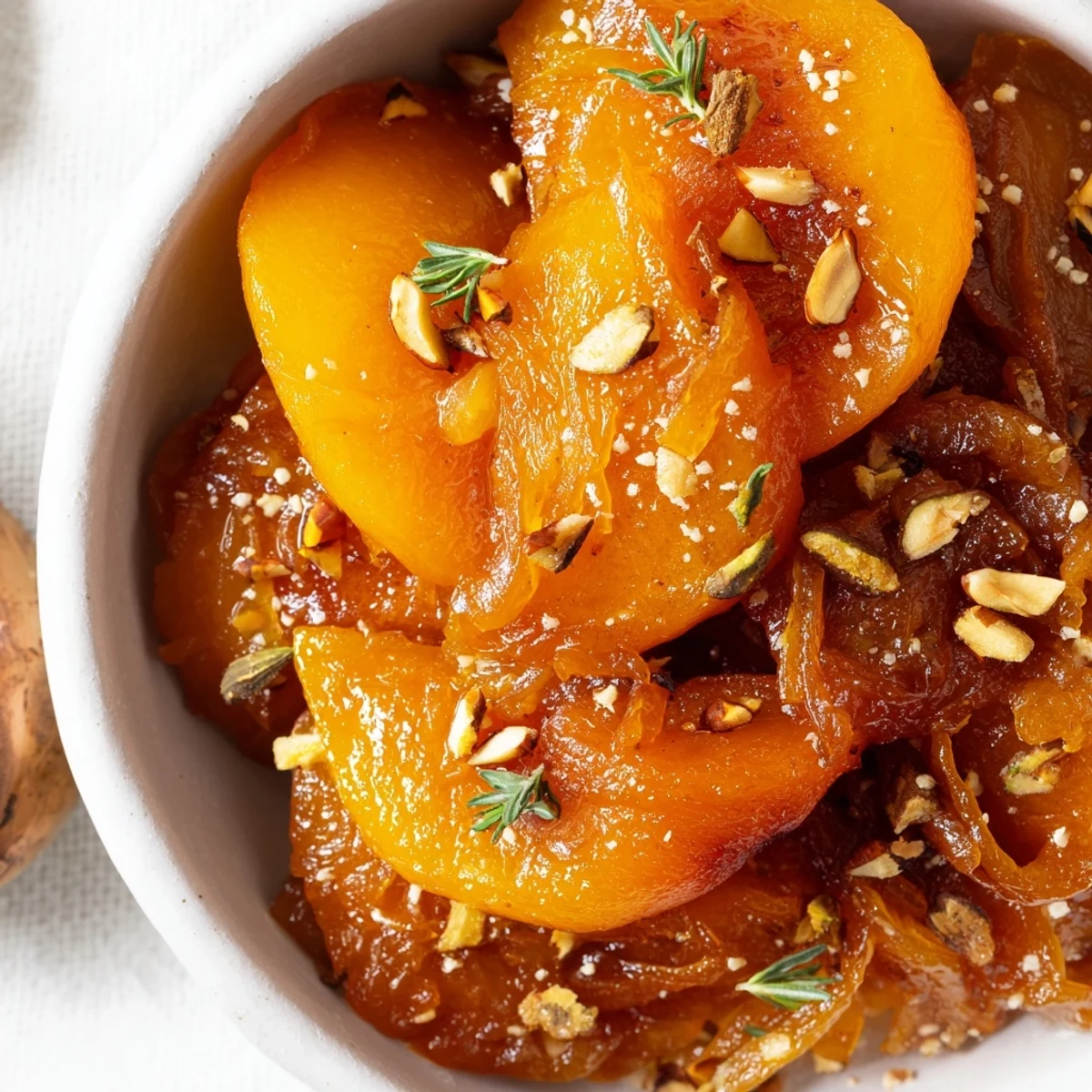 Savor the delicious blend of flavors in this inviting Copper Kettle appetizer dish presentation.