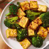 Sesame Tofu Broccoli Sheet Pan