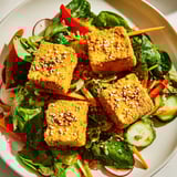 Crispy Tofu Salad