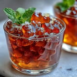 Bright Gummy Bear Lemonade Jelly Cups, a refreshing, colorful, and easy summer party treat.