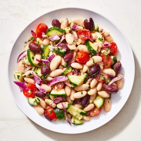 Mediterranean White Bean Salad