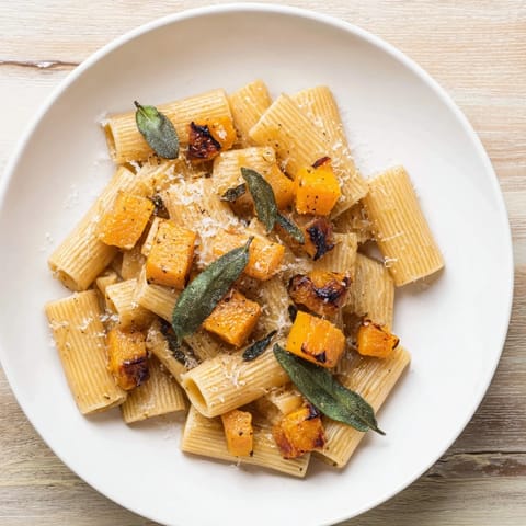 Brown Butter Pasta Squash Sage