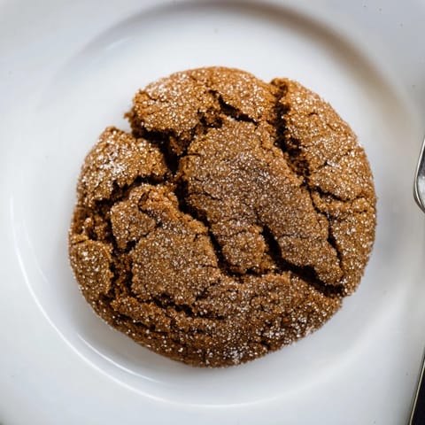 Warm, chewy soft molasses cookies, dusted in sugar, ready for serving during the holidays.