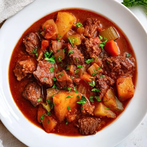 Smoked Paprika Garlic Beef