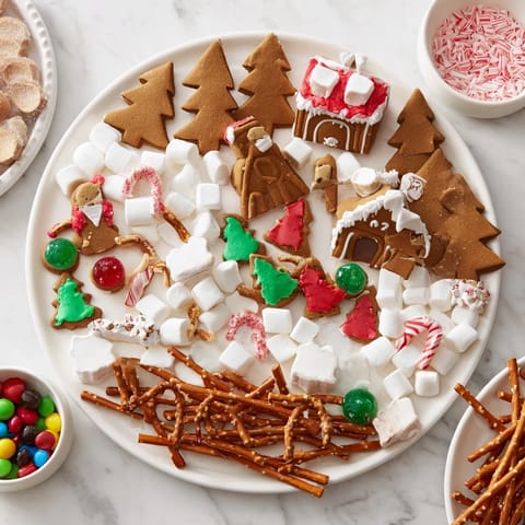 Sweet Board Gingerbread Village