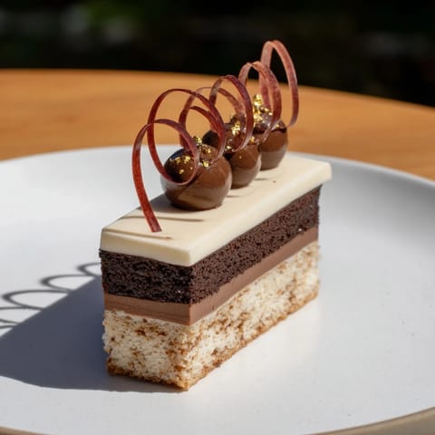 Golden Ratio Shell Dessert