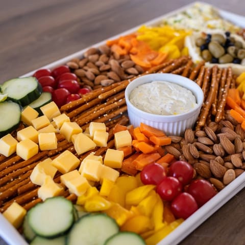 Urban Grid Snack Platter