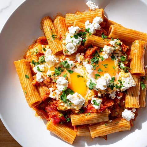 Quick Shakshuka Pasta