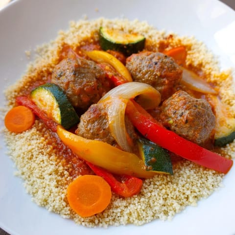 North African Couscous Kefta